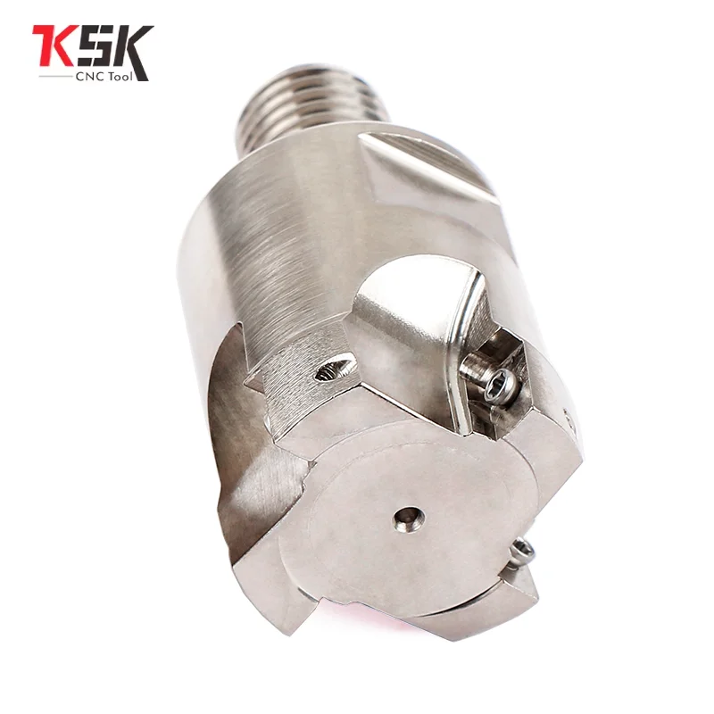 Tête d'alésage à dents filetées, embout de verrouillage, BAP300R, 400R, M8, M10, M12, APMT1135, APMT1604