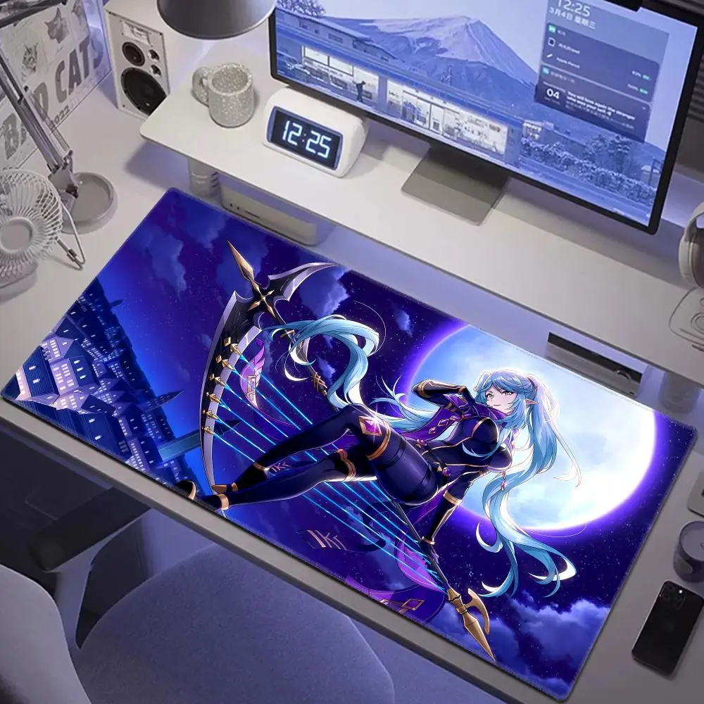 Anime The E-Emin-ence In S-Shadow Mouse Pad Mouse Pad Desk Pad Cute HD Desk Pad Extended Gaming Keyboard Mat Large XXL HYBXAXC