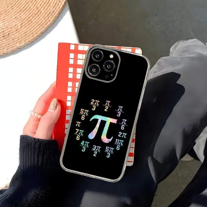 حافظة هاتف شفافة من السيليكون لهاتف آيفون ، ماث ، فورمولا ، بي ، 15 ، 14 ، 13 ، 12 برو ، Mini ، 11 ، Max ، Xr ، X ، Xs ، 7 ، 8 Plus #3