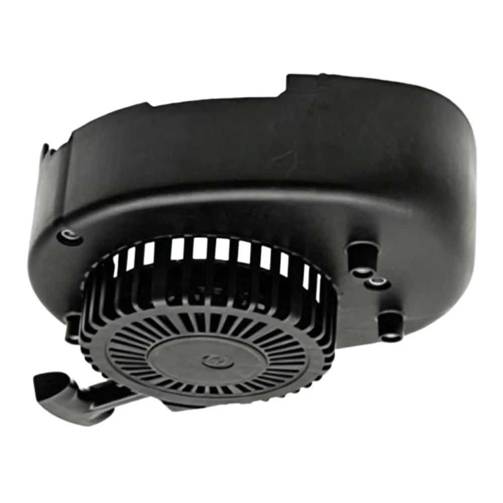 For Recoil Starter Assembly Pull Disk for Southland SFTT160 SFTT160E Front for tiller Replacement Part Black Plastic Garden Tool