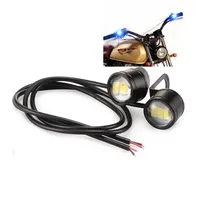 2pcs 12v Motorcycle Led Strobe Lights Motorcycle Eagle Eye Flash light Warning Brake Light Lamp Spotlight Moto Parts New 1SET