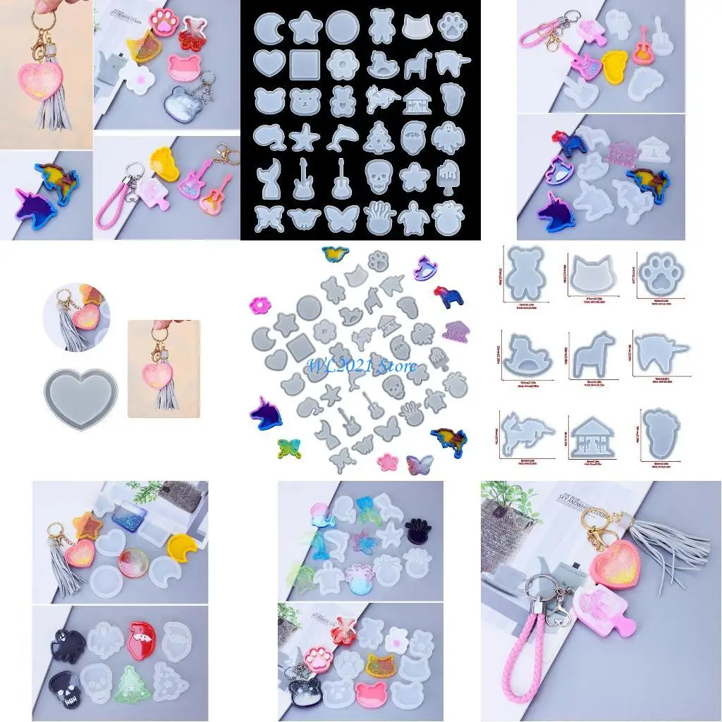 

G5GC 36pcs Животные животы и силиконовая силиконовая плесень