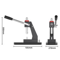 Manual watch back cover tool setting for observation repair and maintenance -Model GY0188, professional watch case press machine