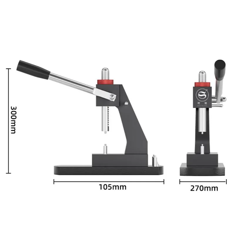 Manual watch back cover tool setting for observation repair and maintenance -Model GY0188, professional watch case press machine