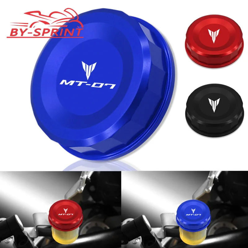 

Accessories For Yamaha MT07 Tracer700 MT-07 2014-2017 2016 2015 Motorcycle CNC Rear Brake Fluid Reservoir Cap Oil Cylinder Cover