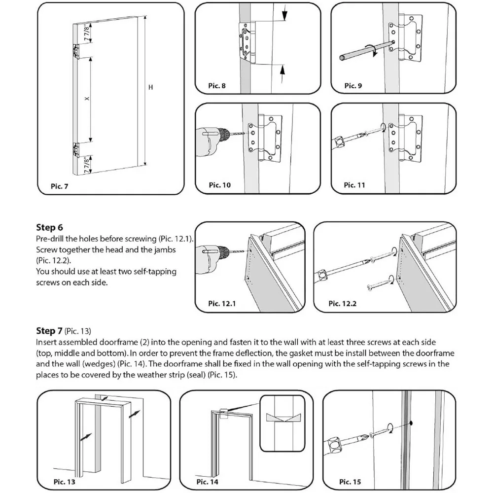 Puerta francesa sólida de vidrio opaco de 30x80 pulgadas, seda blanca, manija de marco de panel único Regular, puertas modernas de dormitorio de baño