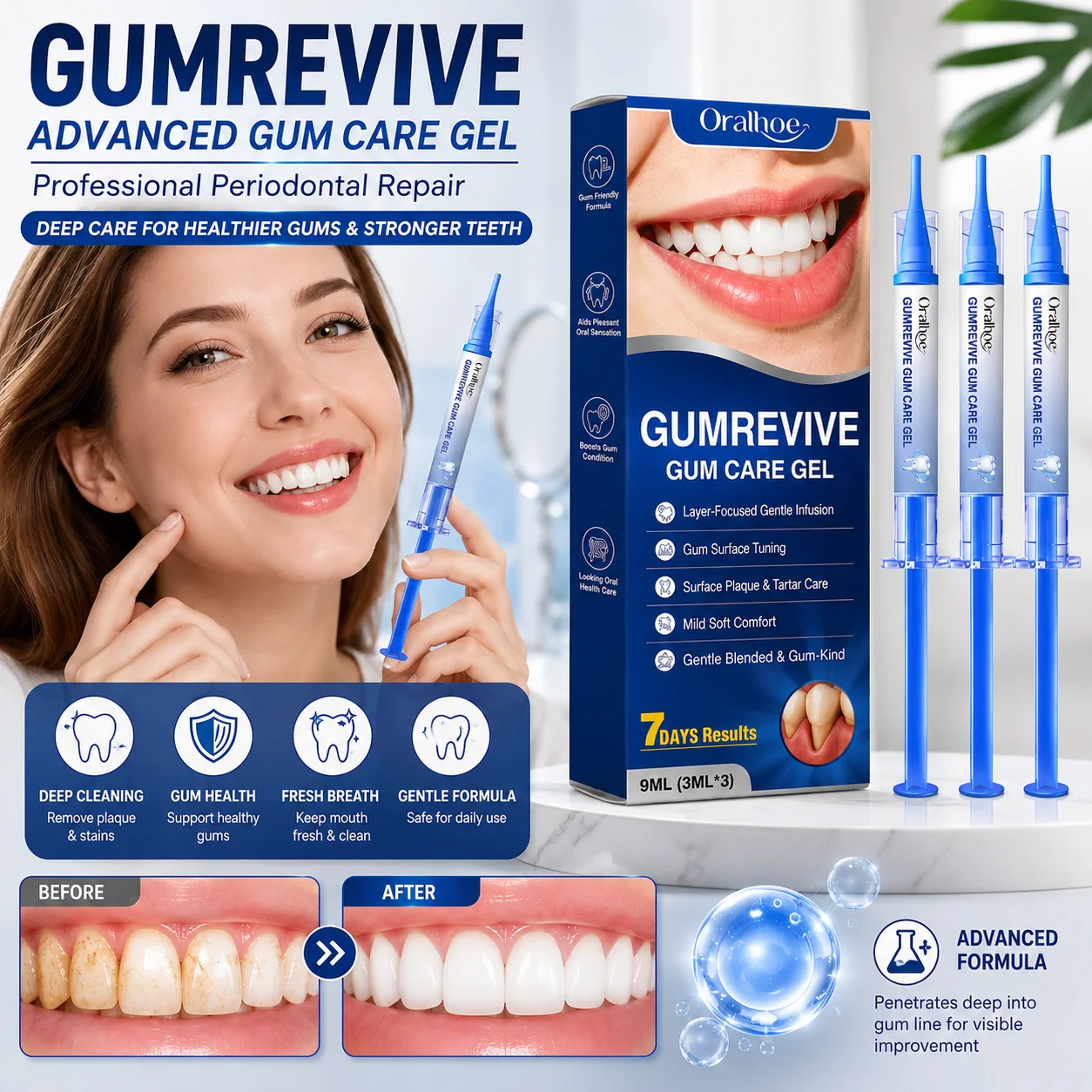 Teeth Whitening Opalescence - GumRevive Advanced Gum Care Gel Teeth
