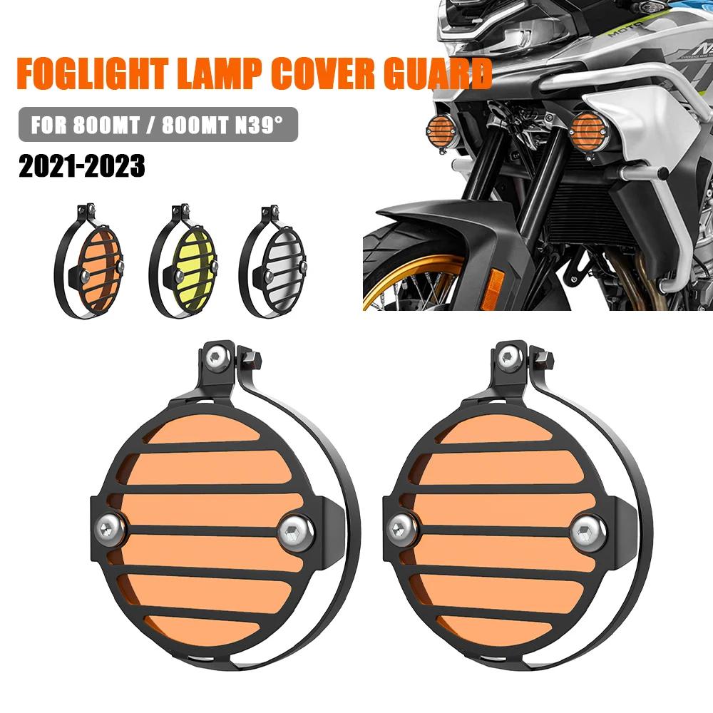 

For CFMOTO CF MOTO 800MT 800 MT MT800 2021 2022 2023 Motorcycle Accessories Fog Light Protector Guards Foglight Lamp Cover