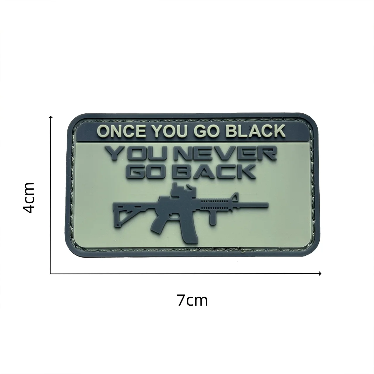 Custom Brand Logo PVC Clothes Patches Pilot Armband Medical Rescue Morale Sticker Tactical Backpack Hook Loop Badge