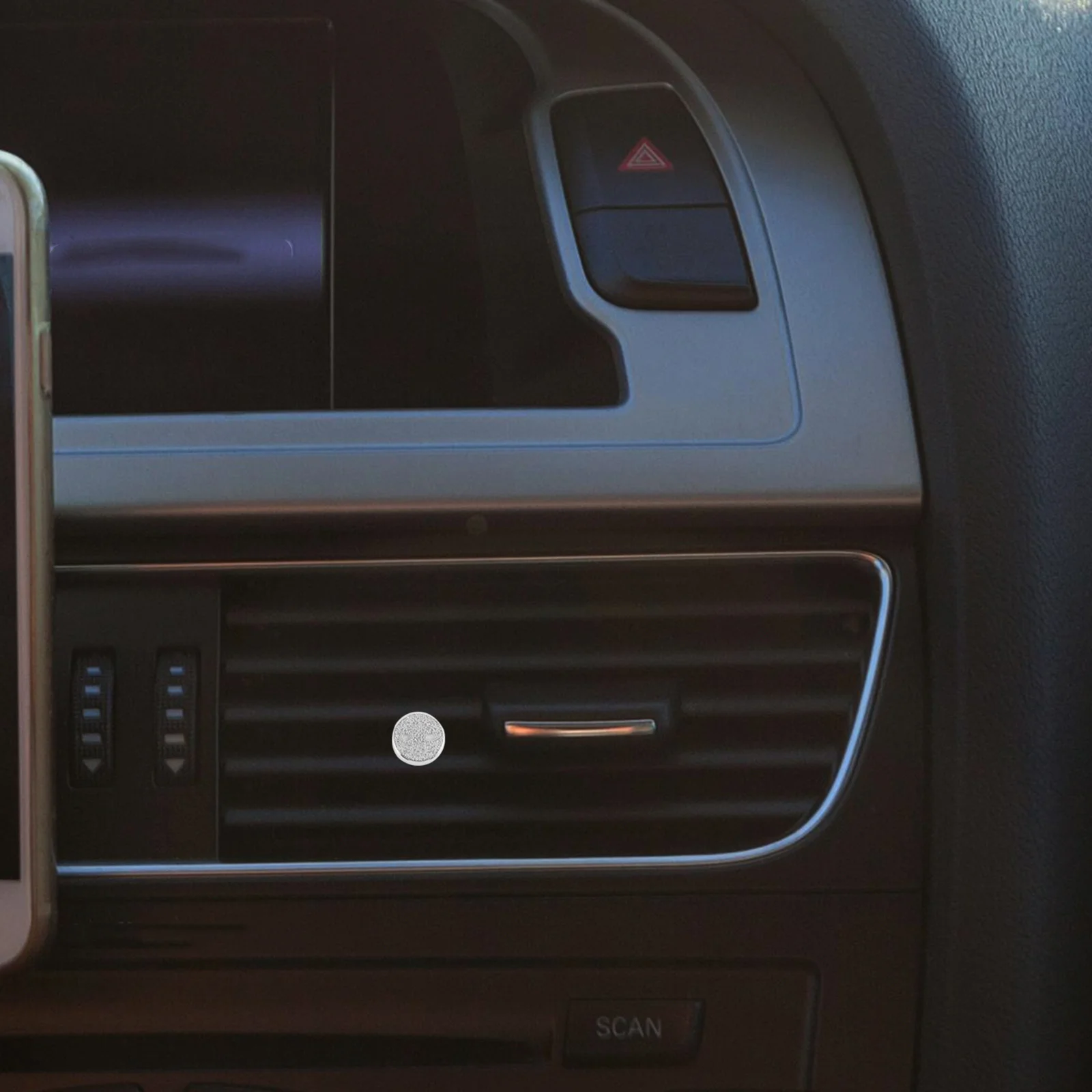 

Vent Clip Metal Slot Round Head Car Outlet Clip Easy Install Remove Vehicle Air Vent Clips Car Outlet Clips