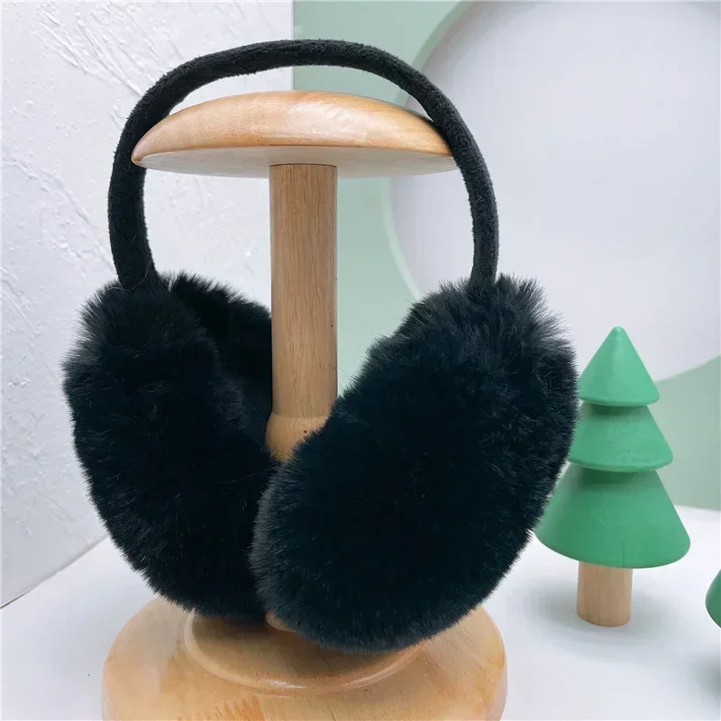 ตุ๊กตาน่ารักสีดําค้างคาวปีก WARM Earmuffs Gothic ผู้หญิง Lolita Dark สาวอุ่น Muff ฝาครอบหูน่ารักพับอุปกรณ์เสริมแถบคาดศีรษะ