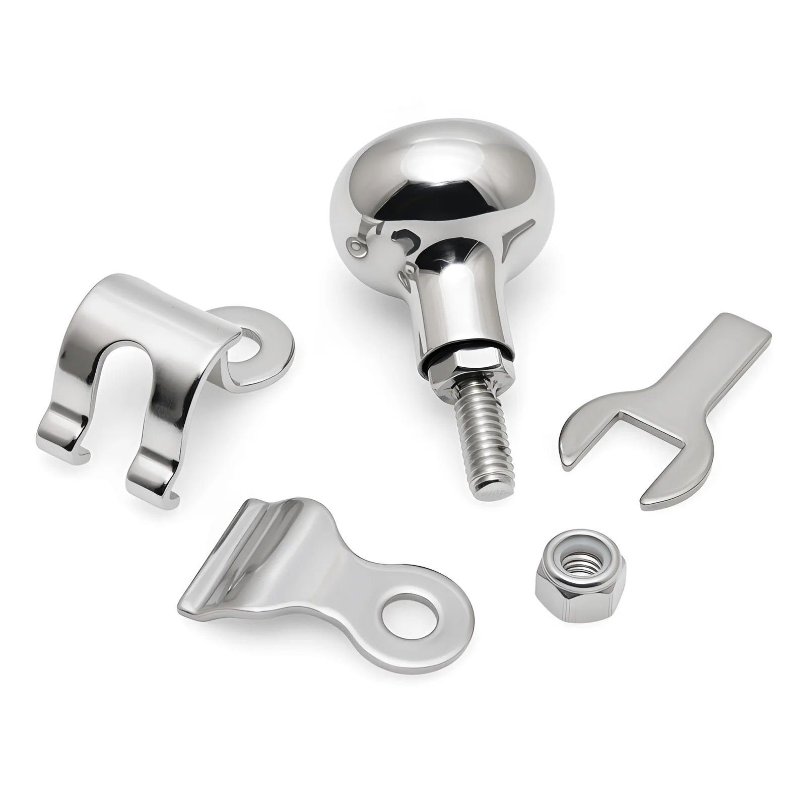 AD Turning Steering Wheel Booster Spinner Knob 360 Degree Rotation Stainless Steel 316 Bearing Power Ball Handle Boat Hardware