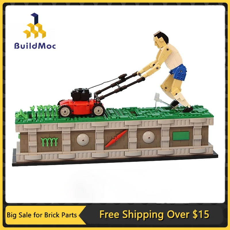 

MOC Creative Classic Weeding Man MOC 10820 with Motor Compatible Lepinblocks Spell Insert Building Toy Brick