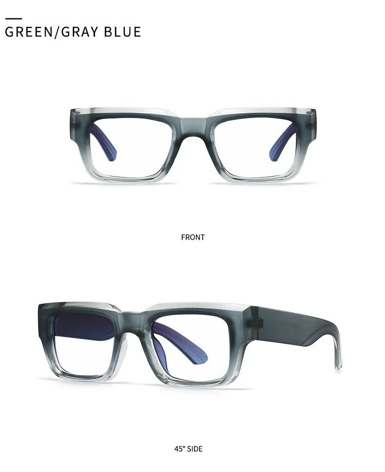 Luxus Marke Design Frauen Lesebrille Männer Fashion Square Presbyopie Brillen Dioptrie + 1,00 ~ + 6,00 Anpassen Rezept – Detail 7