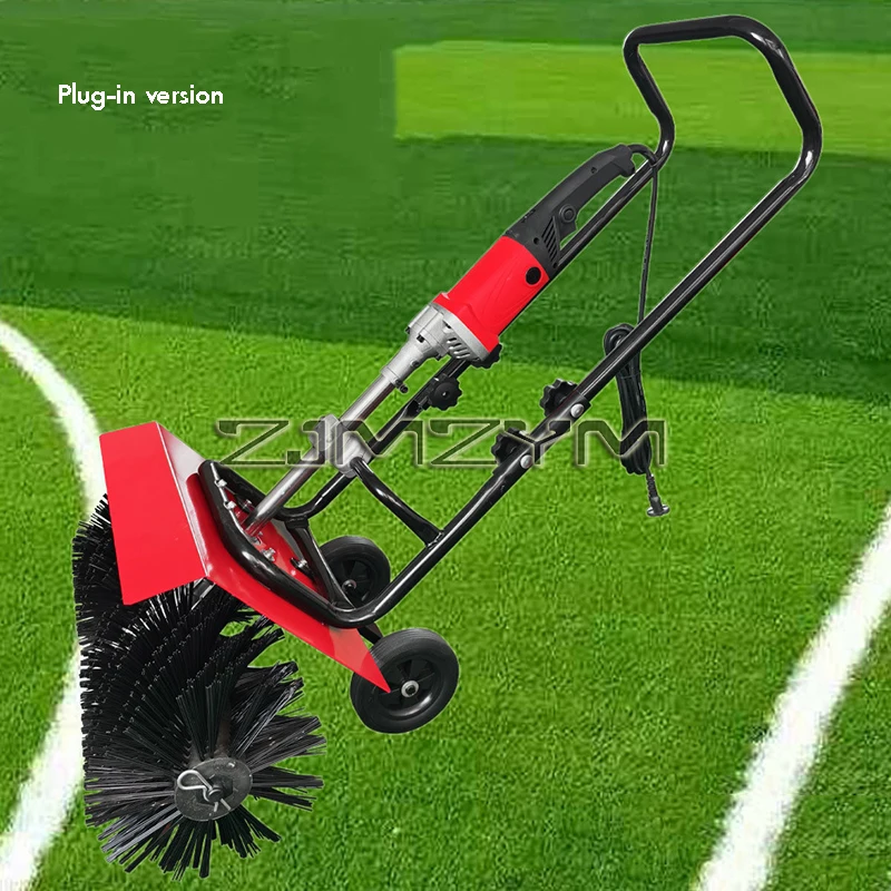 1600W Artificial Turf Brushing, Sand Filling Machine, Grass Sparing Machine, Electric Grass Combing Machine