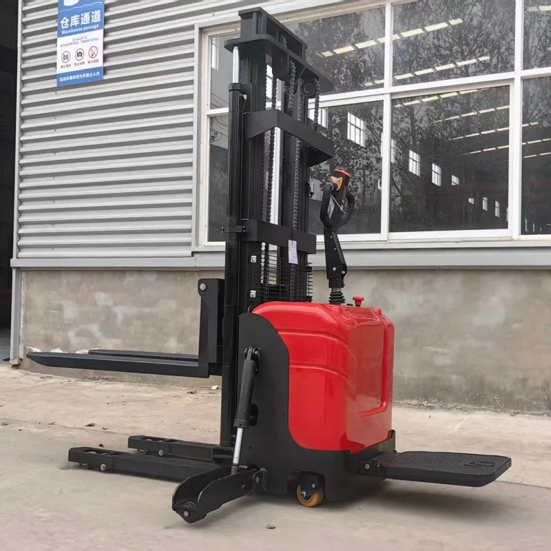 YG Electric Walkie Stacker 2000kg 3m Lift Height Pallet Forklift Warehouse Handling Equipment Durable