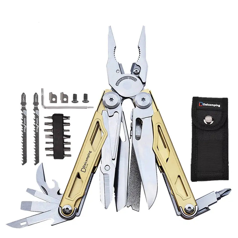 Daicamping DL301 DL30 DL1 Diy Multi Tool Folding  Knife Multi-tool Clamp EDC Manual Hand Tools Multifunctional Plier Multitools image 3