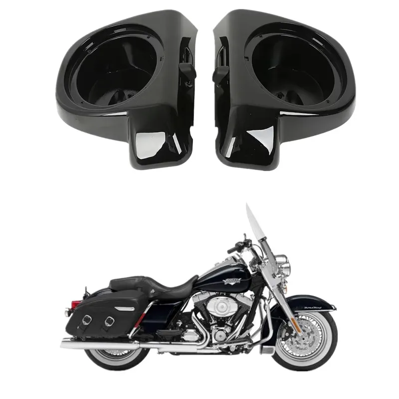 

For Harley Road King Glide Electra Glide 2014-2020 FLHTCU FLTRX Motorcycle 6.5" Speaker Pod Boxes Lower Vented Fairing