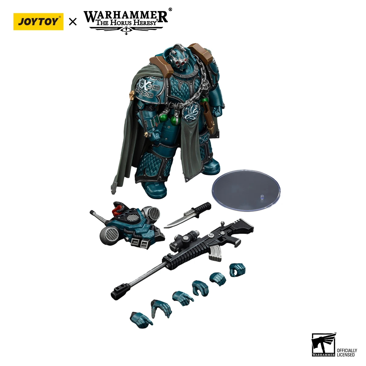 Warhammer The Horus Heresy 1/18 Figuras de acción Alfa Legion Exodus La otra que es muchas Headhunter Prime