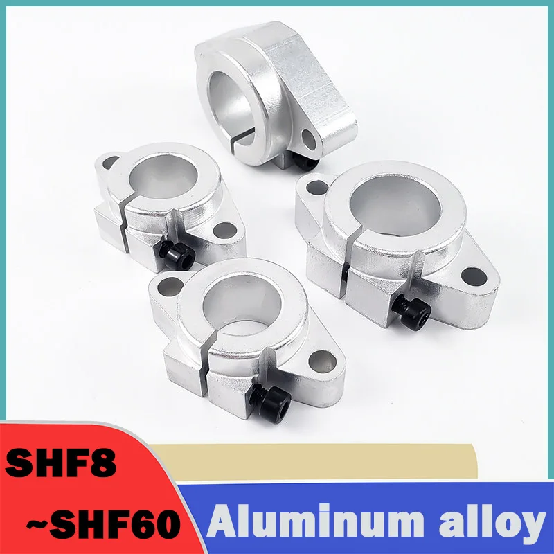 1Pcs linear Rod rail shaft support CNC Router3D printer Parts winding shape SHF8/10/12/13/16/20/25/30/35/40/50/60
