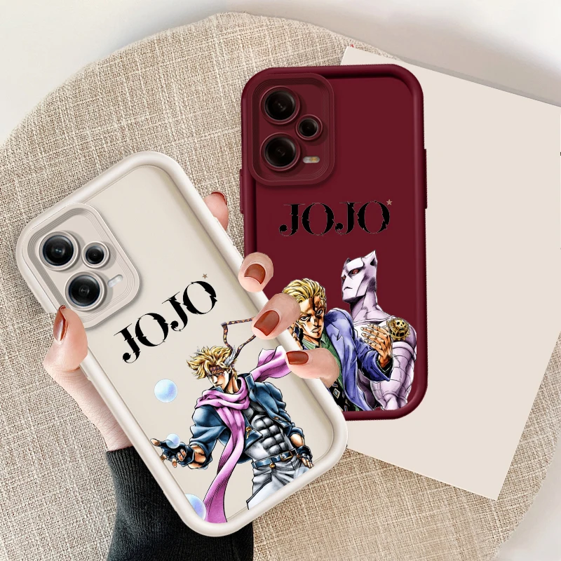 

JoJos Bizarre Adventure Eye Ladder For Xiaomi Redmi Note 13 12 12C 11 11S 10 10C 10A 9C 9A Pro 5G Back Phone Case