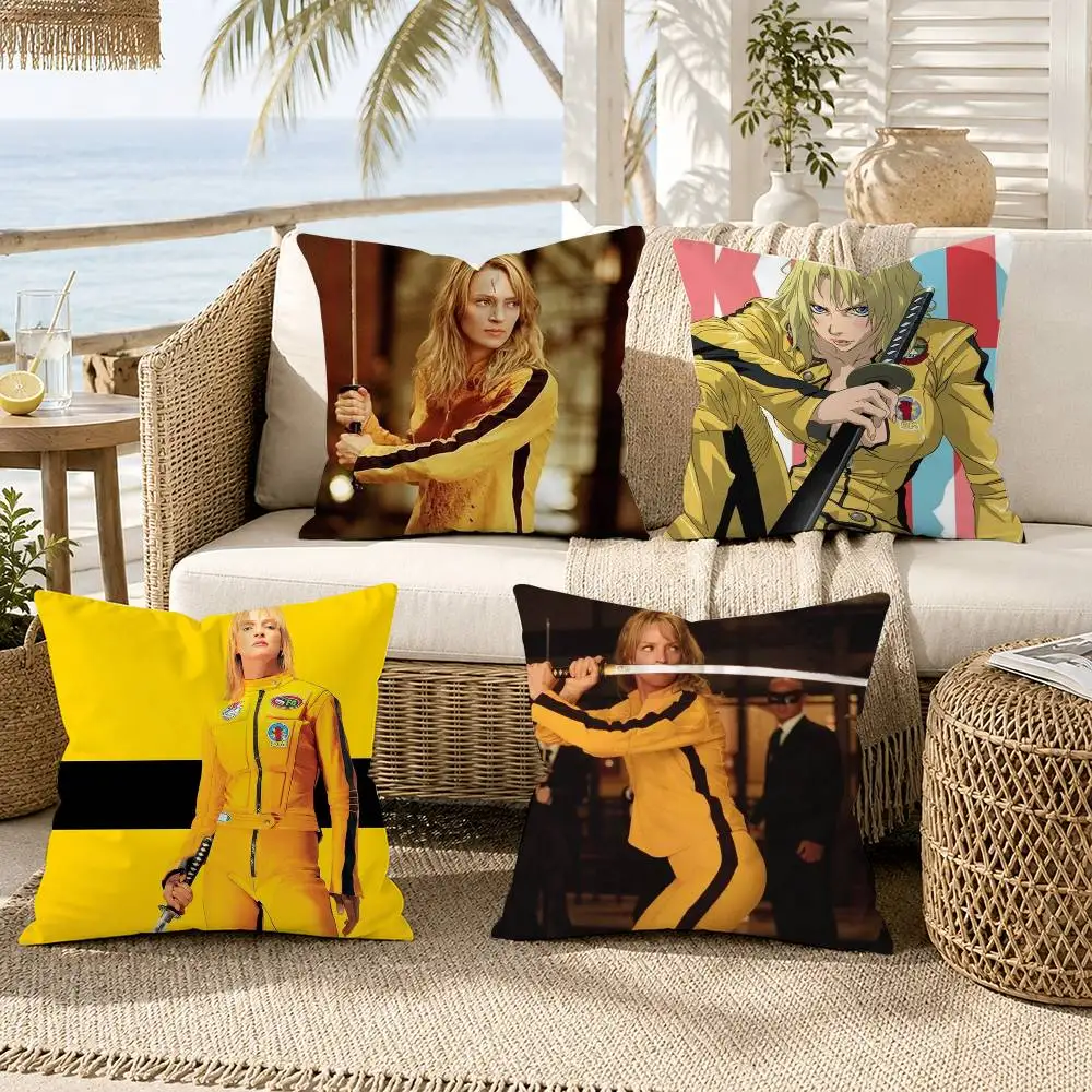 

Kill Bill Movie Pillow Case for Sofa Living Room Home office Decor Protective Cover