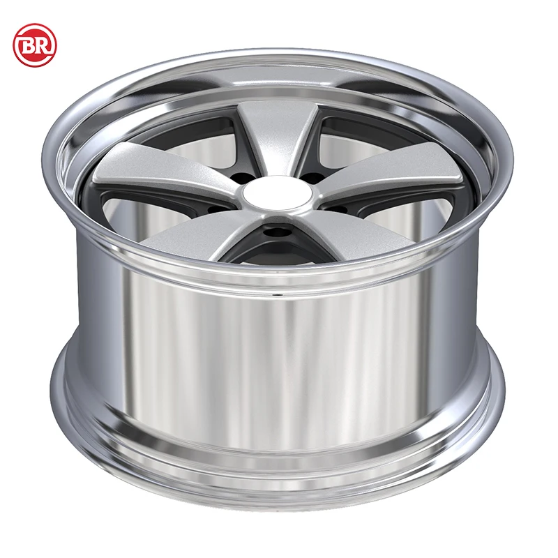 Custom 2-Piece Alloy Wheel 19-26 Inch 5x114.3 5x120 5x130 For Mercedes For Bentley For Tesla For Audi For BMW