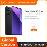 Global Version Xiaomi Redmi Note 13 Pro Plus 5G 200MP OIS Camera 120Hz 1.5K Curved Display MediaTek Dimensity 7200-Ultra IP68