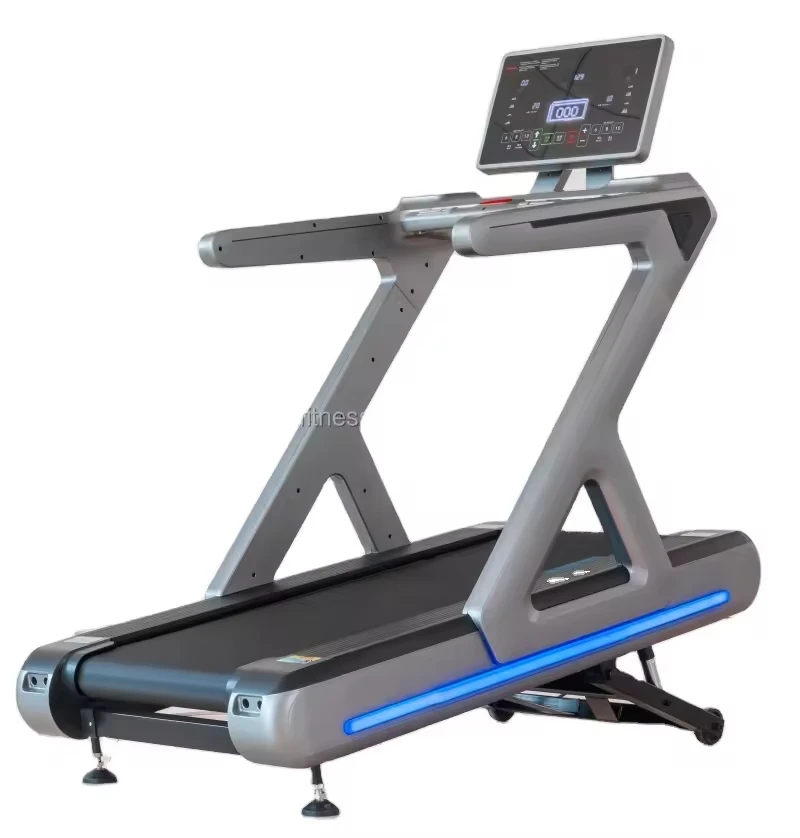 

2025 Новая профессиональная сверхмощная беговая дорожка для коммерческого использования со светодиодом и сенсорным экраном для использования в тренажерном зале