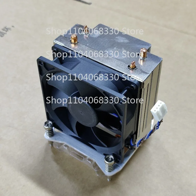 ZZZ    LGA115X CPU Heatsink 4Pin Thick Thread Heat Pipe Side Blowing Silent Fan For HP Z240 Desktop Workstation
