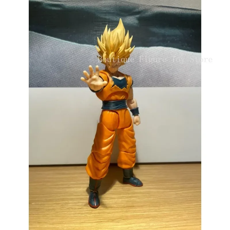 在庫ありジェシードラゴンボール SHF 伝説の孫悟空超サイヤ人 Ssj2 3.0 ヘッドアクセサリーアニメアクションフィギュアおもちゃモデル