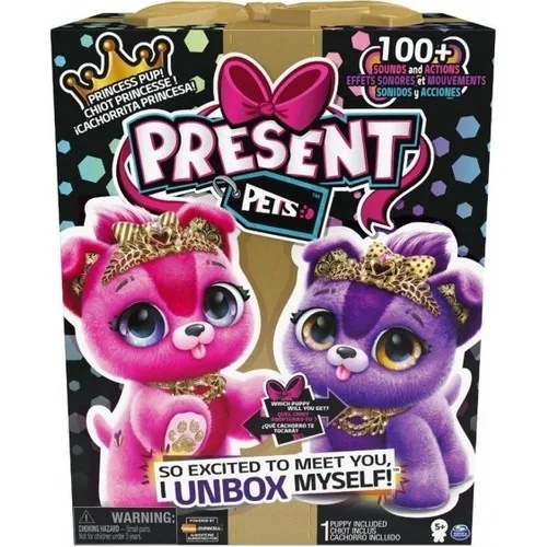 Spin Master Present Pets Glitter Princess Pets Series