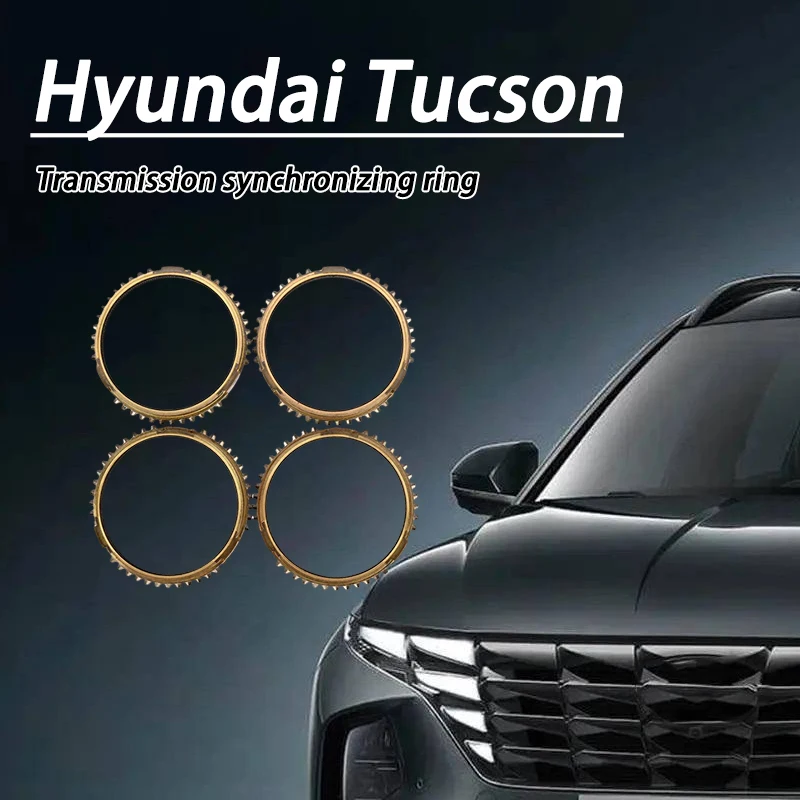 4PCS Car Gearbox Synchro Ring For Hyundai Tucson IX35 Wear Resistant High Precision Synchro Ring Car Accessory 4339432410FFF