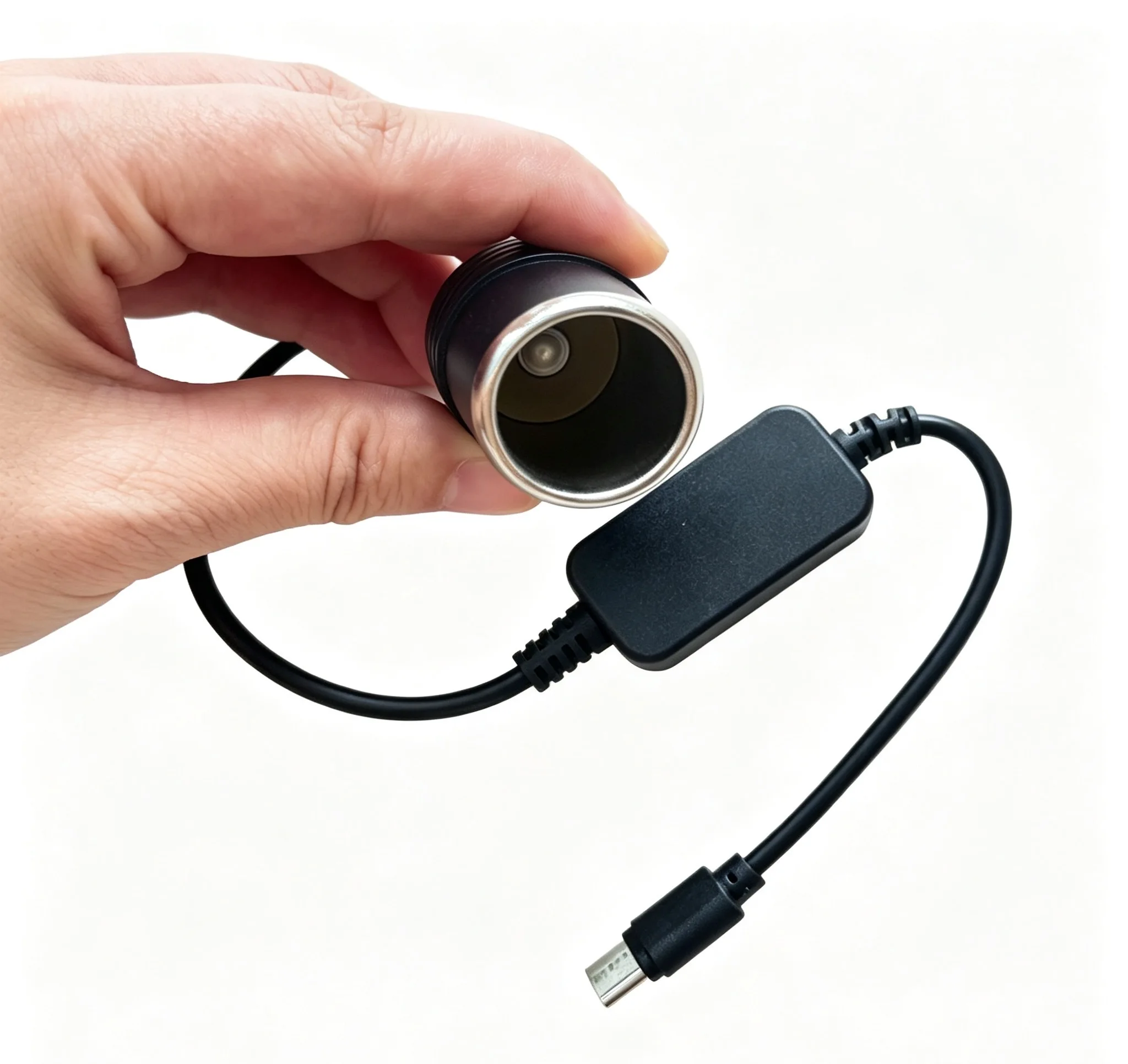 1pc 5V 1A USB To 12V Cigarette Lighter Socket USB Male to Female Cigarette Lighter Adapter Converter Car Electronics Connector