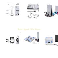02DA Earphone Organizers Controller Charging Dock Headset Cooling Base for PS VR2