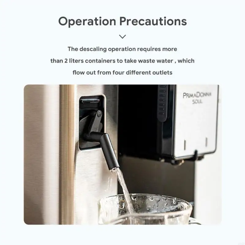 MATCHINA ESPRESSO 19QE Discaling Ogello Materiale plastico Descaling Pipe per cucina