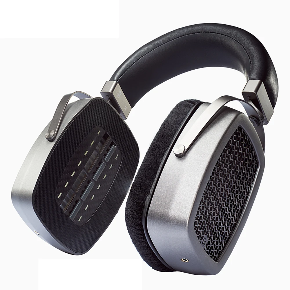 GoldPlanar GL1200 Full Frequency True Aluminium Ribbon Driver Headphone customize wholesale 3.5mm wired headband headphone