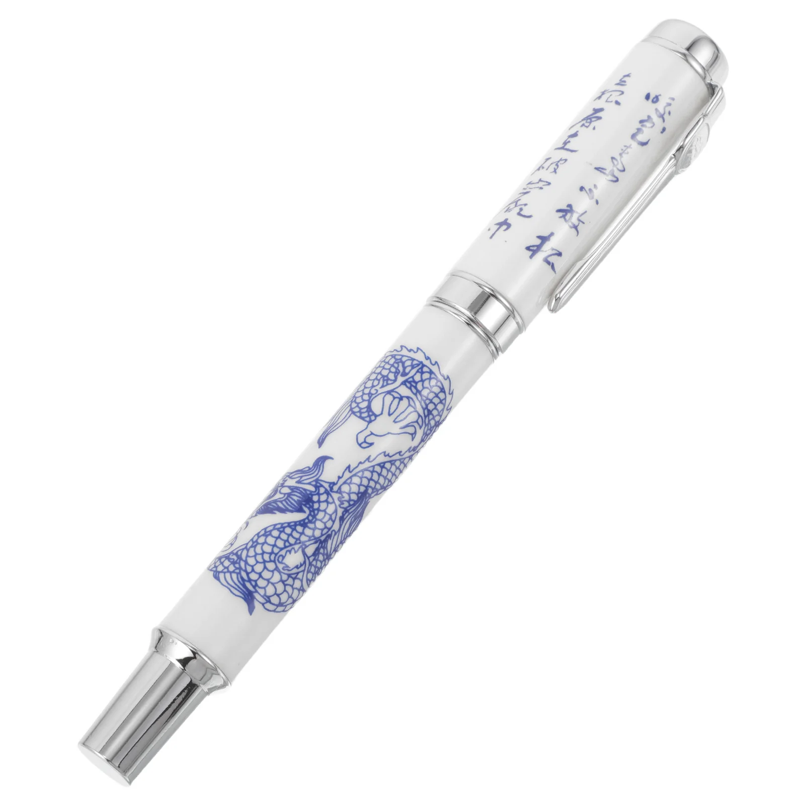 

Refillable Ceramic Fountain Pens Writing Smooth Ink Flow Ergonomic Design Portable Lightweight Pen For Office School Business