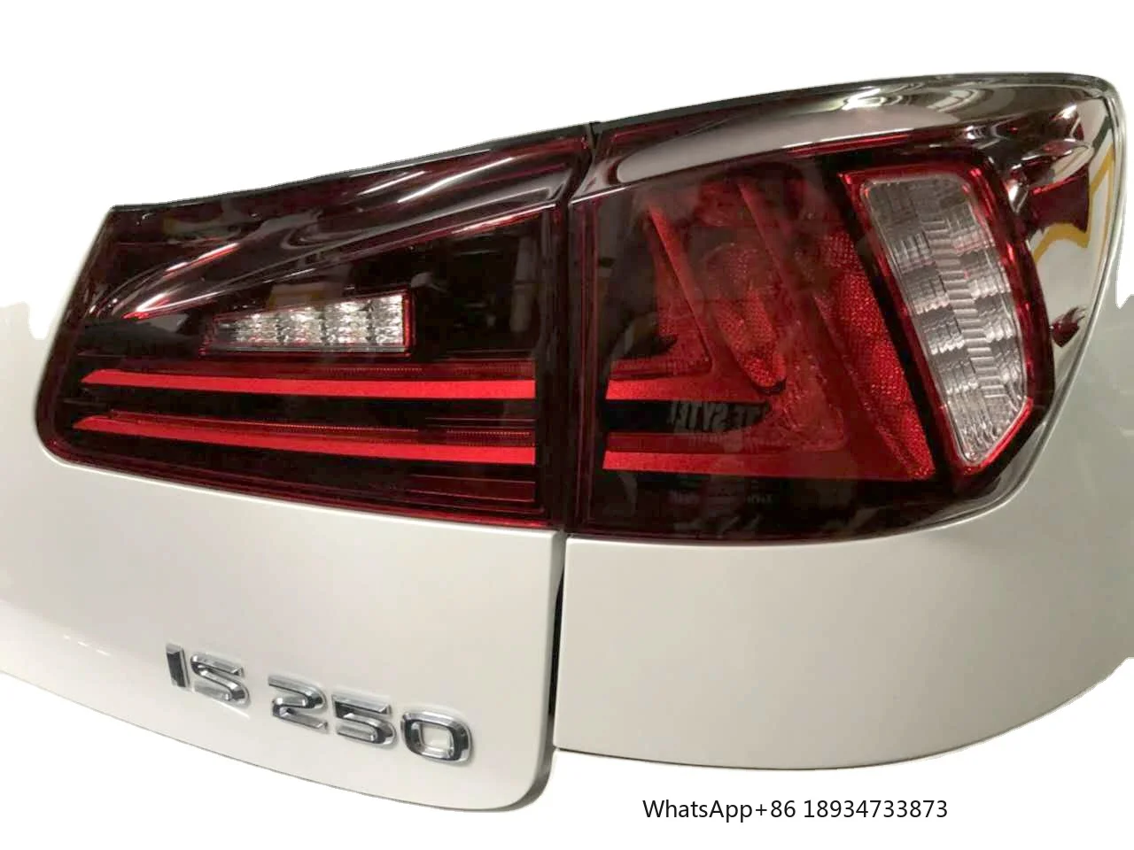 VLAND Factory wholesales tail light bumper rear lights full led 2006-2012 IS350/F Tail Lamp For Lexus IS250