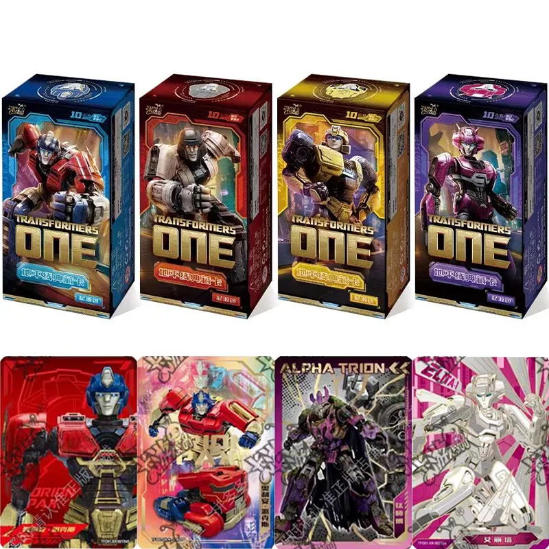 KAYOU Transformers Card Horizon Collector\'s Cards Origin Pack Optimus Prime Bumblebee Megatron SE Rare Collection Card Toy Gift