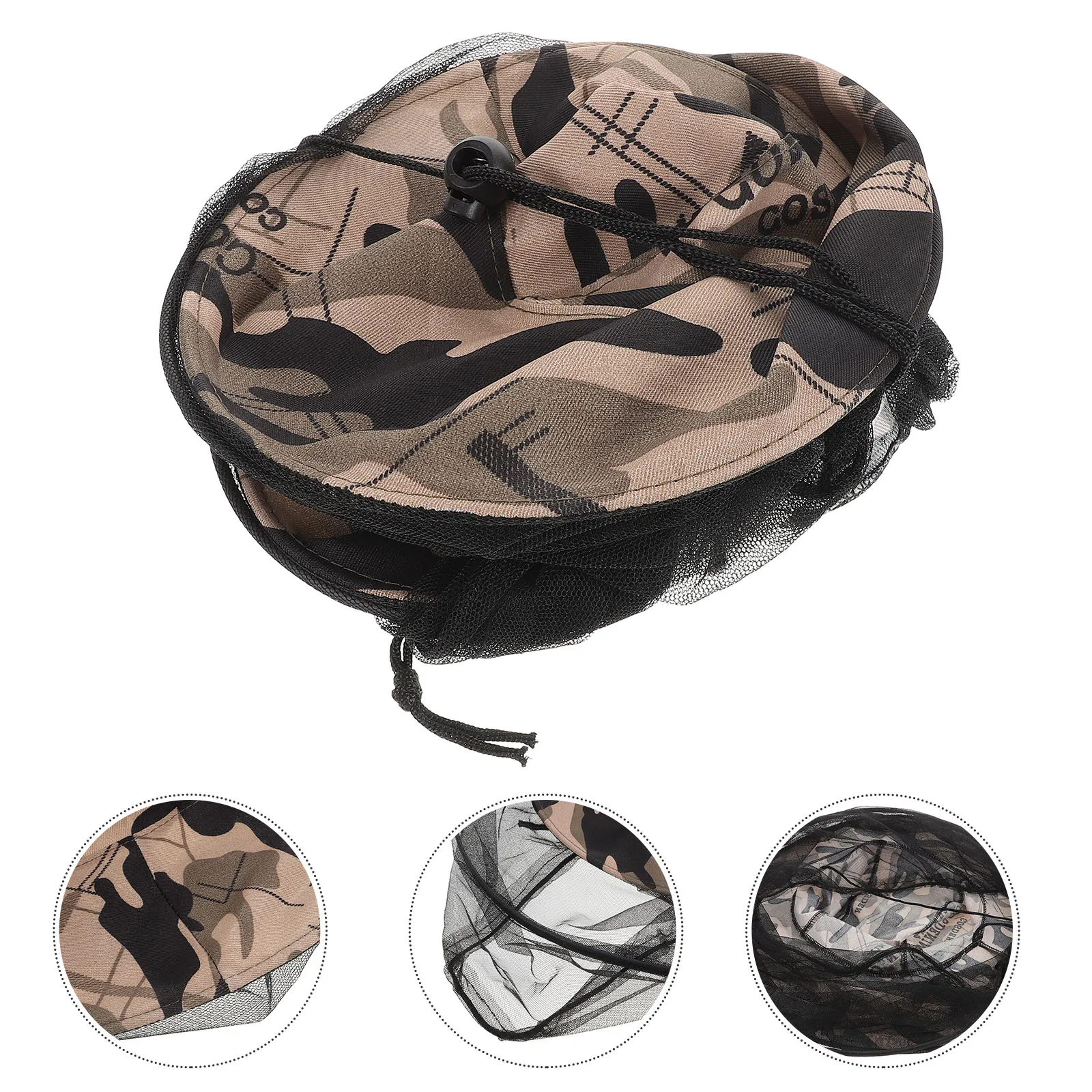 

Unisex Mosquito Net Hat For Fishing Hiking Uv Protection Lightweight Breathable Outdoor Head Cap With Bug Screen For Men Women