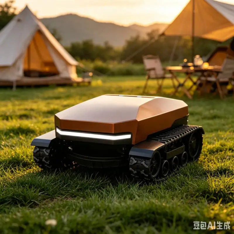 Remote Control Lawn Mower Customized Smart Grass Cutter All Terrain RC Mower High Efficiency Landscaping Yard Maintenance