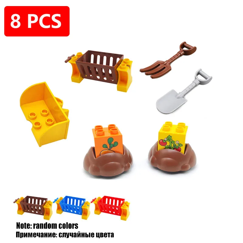 Airplane Police Car Big Building Blocks Vehicle Fire Truck Ambulance Accessory Compatible Original Bricks Toys For Children Gift