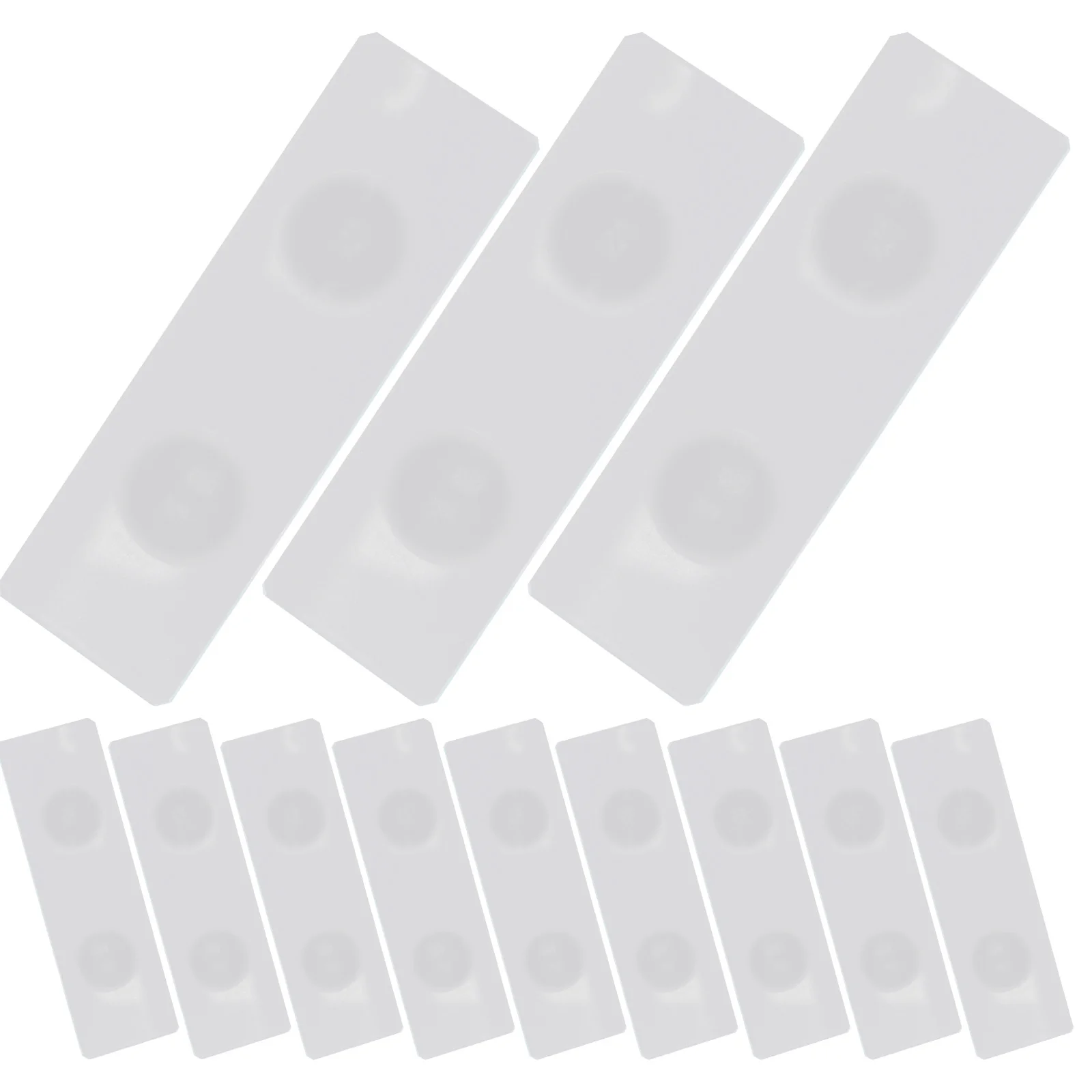 50Pcs Double Concave Microscope Slides Sturdy Practical Excellent Useful Protect Specimen Integrity Laboratory