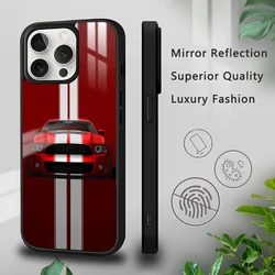 Cool Cars M-MustangS Phone Case For iPhone 16 15 14 13 12 11 Pro Xs Max Mini Plus Celulares Hard Funda