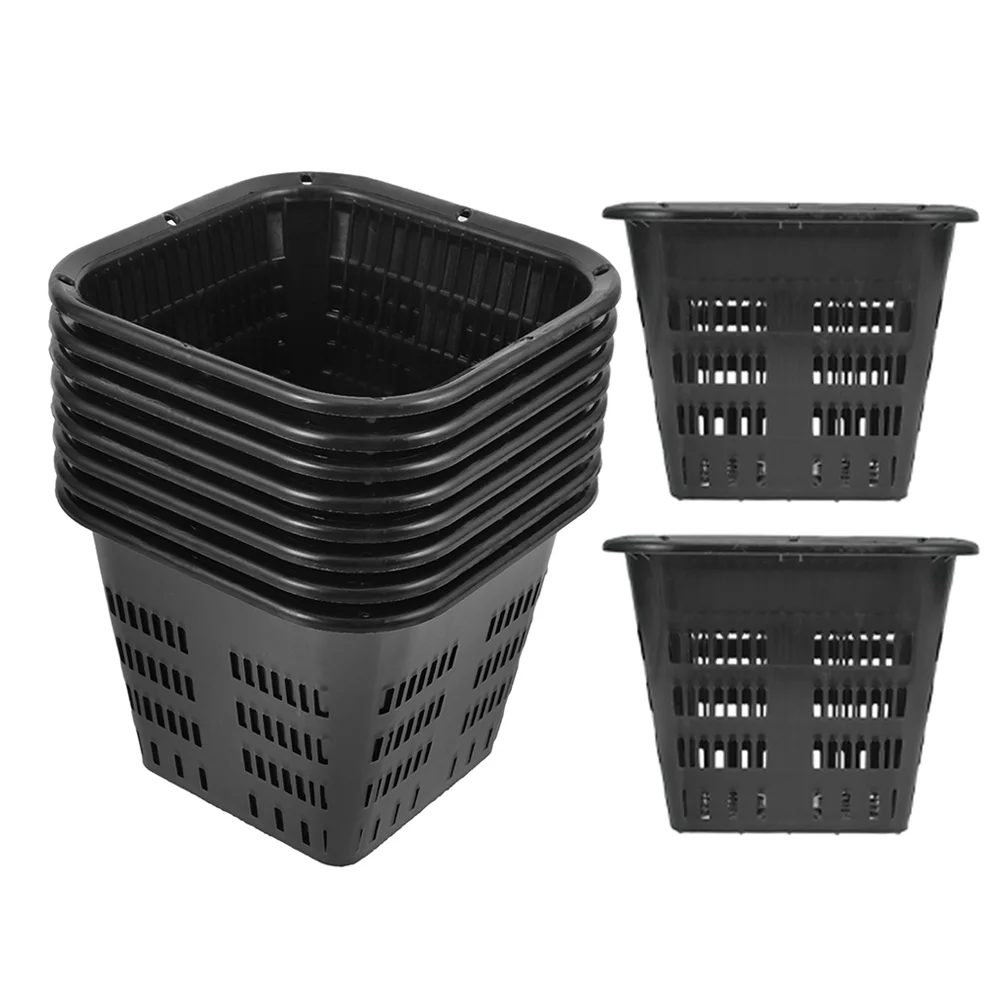 

10 Pcs Planting Basket Cup Planting Basket Hydroponic Grow Supplies Net Cups Abs Orchid Planter Pots