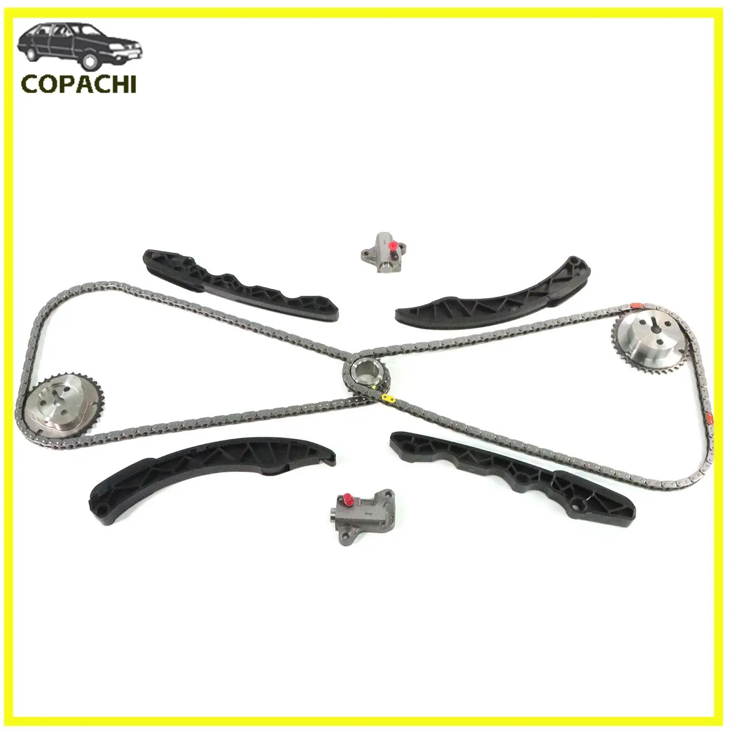 

1set Timing Chain Kit For Subaru Forester Scion FR-S Impreza Wrx XV CROSSTREK 2.0L Engine Car Accessories Parts Replacement