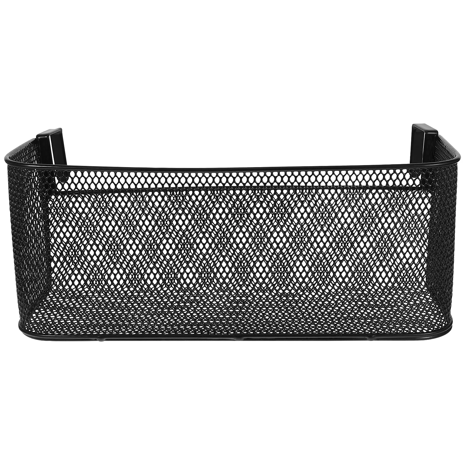 

Bathroom Wall Organizer Storage Baskets Hanging Black Shower Shelves Makeup Soap Holder Versatile Breathable Large Capacity
