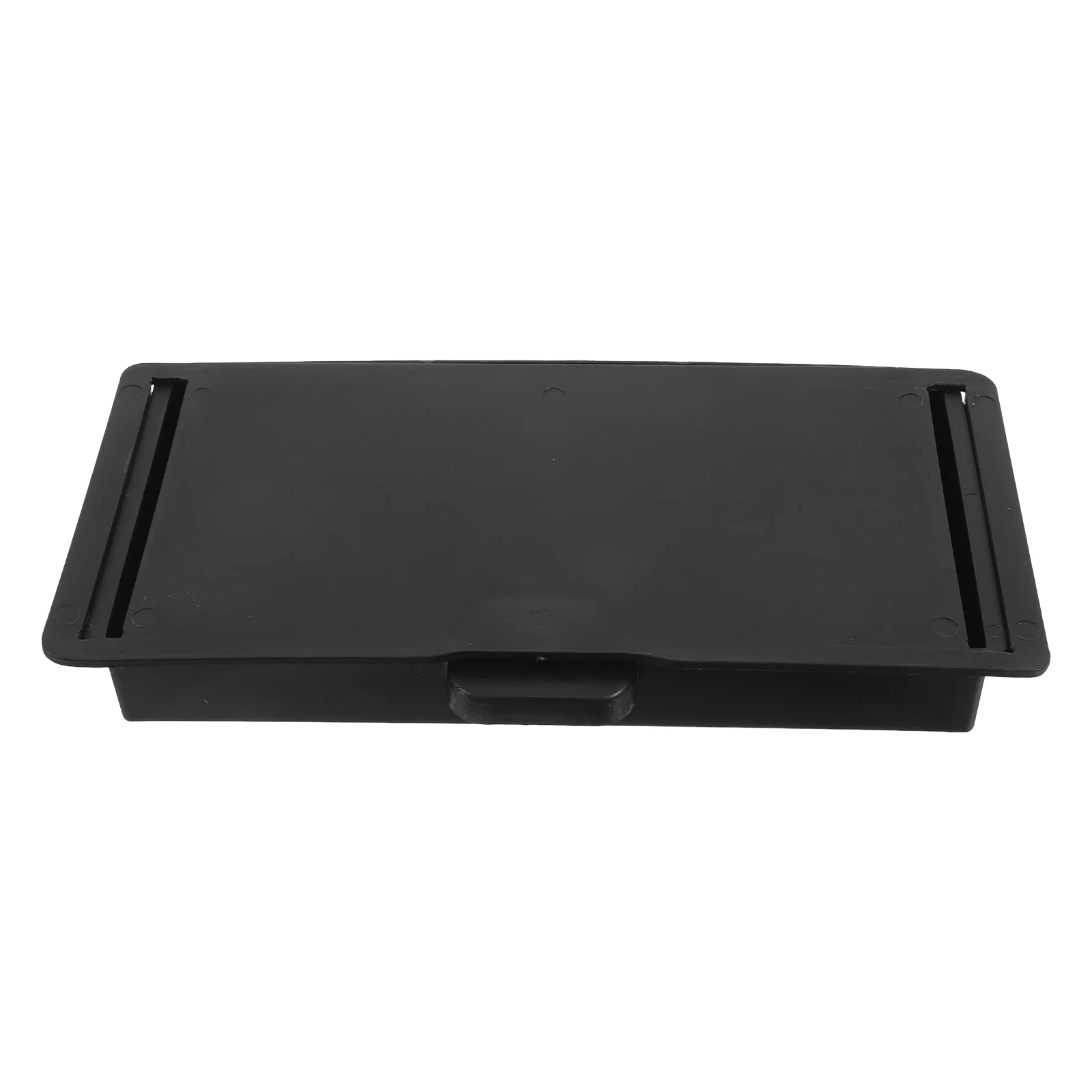 

Stick on Under Desk Drawer Hidden Storage Box Adhesive Slide Out Organizer for Home Office Stationery under shelf
