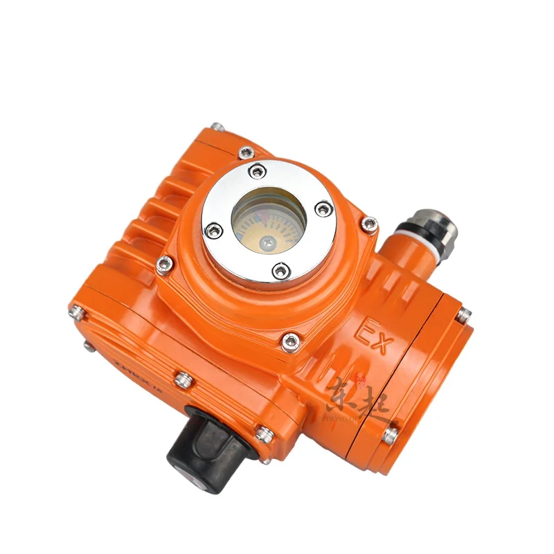 Compact explosion-proof electric actuator for butterfly ball valves 24v 220v waterproof view 3
